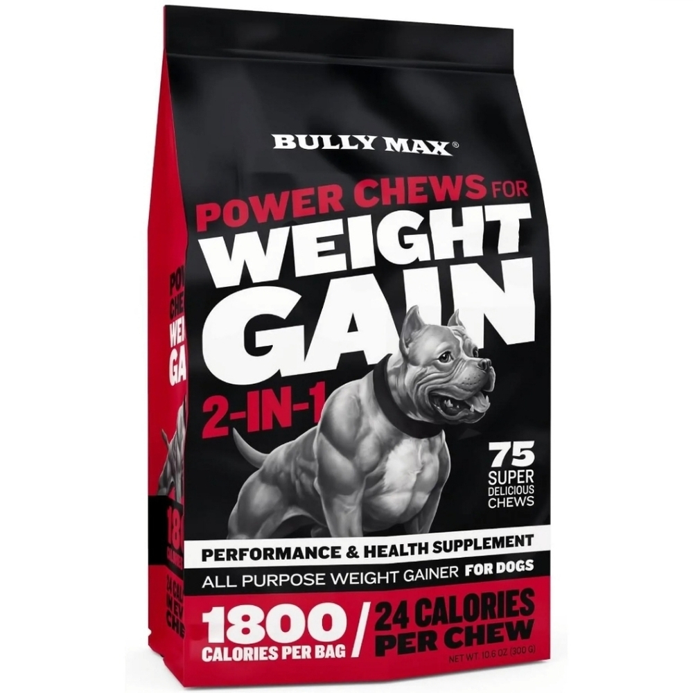 NEW - Sealed Bully Max Power Chews for Weight Gain